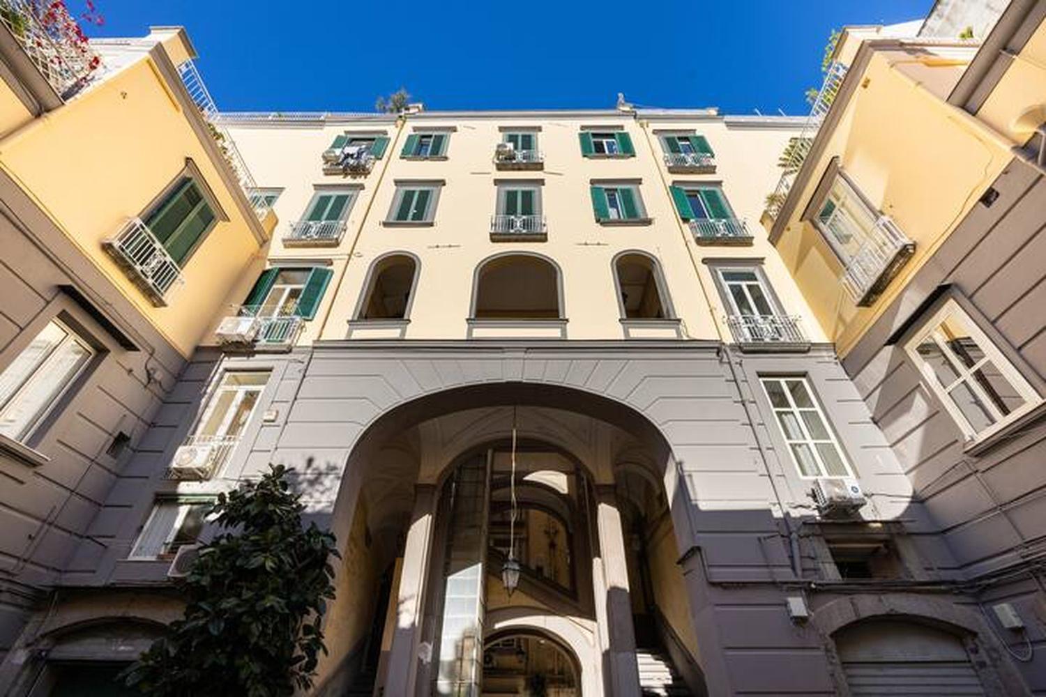 ナポリLa Casa Del Sartoアパートメント エクステリア 写真